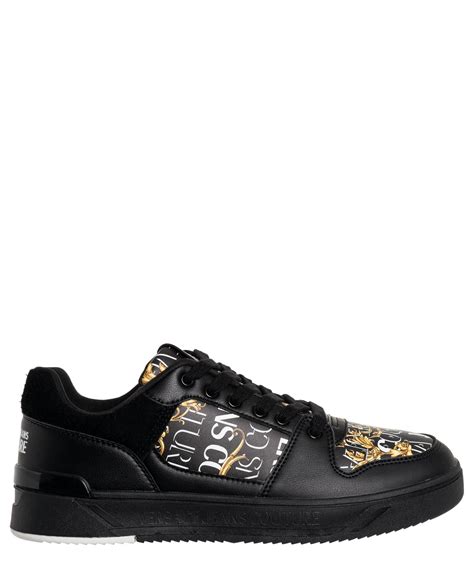 sneakers uomini nero versace jeans|versace jeans men's shoes.